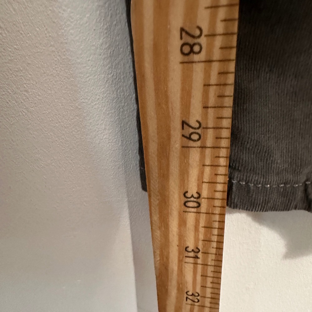 AG Adriano Goldschmied The Legging Corduroy Pants Grey Super Skinny 28R - Picture 12 of 12